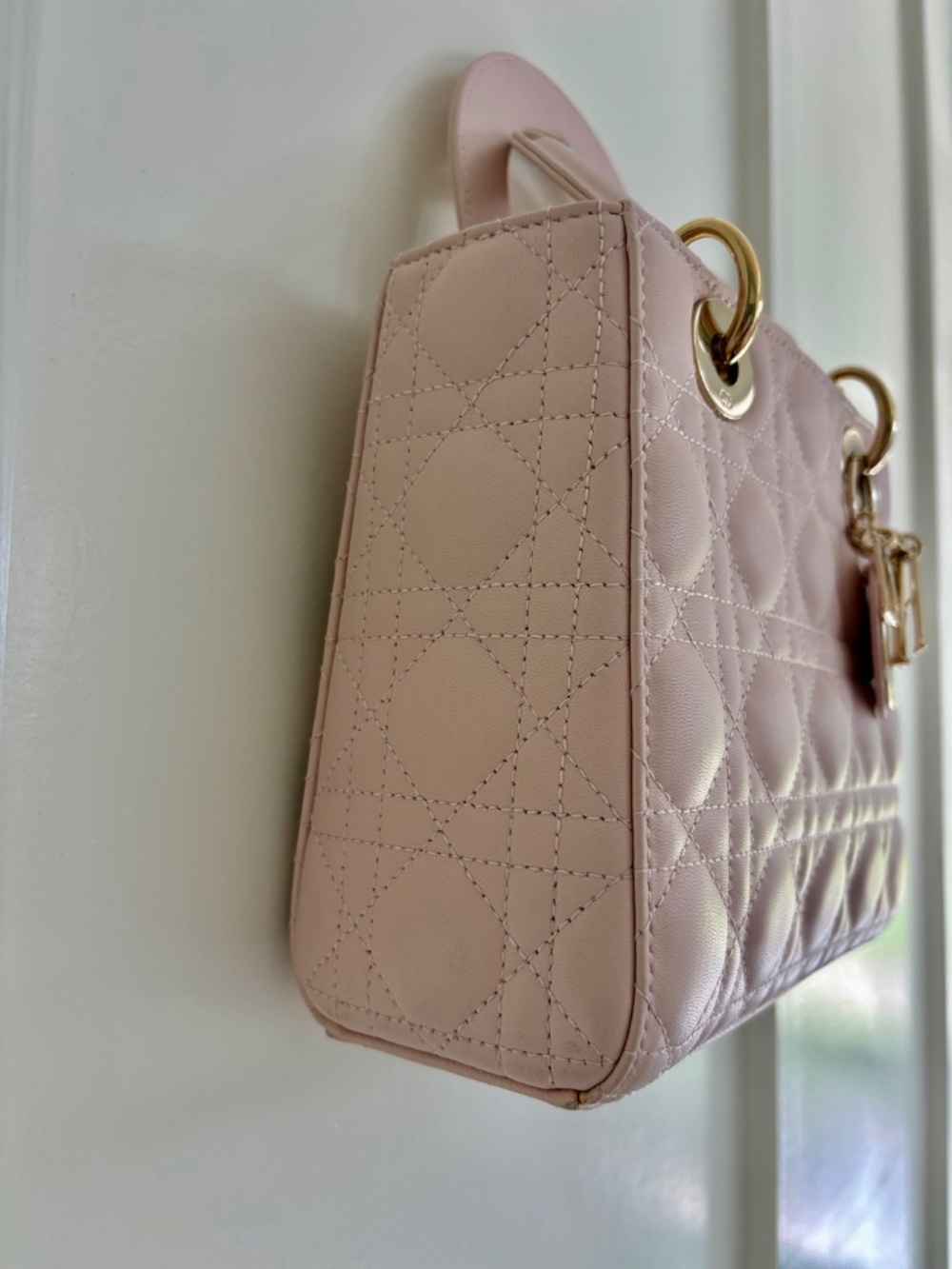 ABC Small Christian Dior Pink Lambskin Bag – Authentic Luxury Icon - Picture 12 of 17